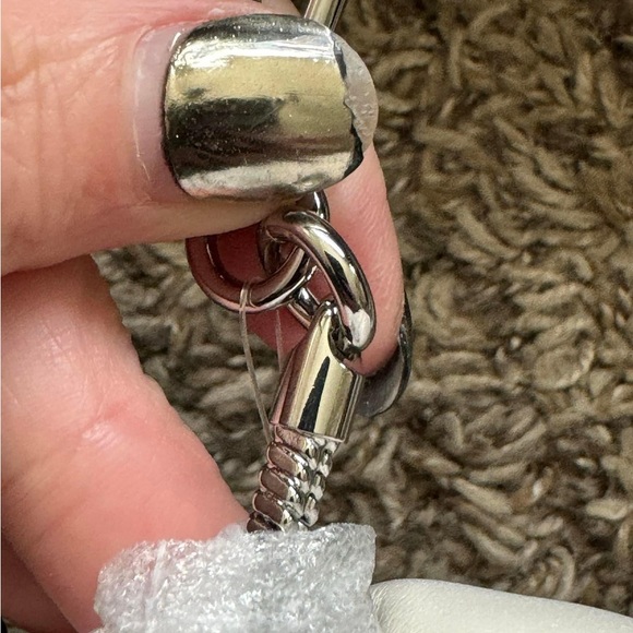 Kate spade Pearlized Smooth Quilted Leather cloud mini crossbody - Picture 7 of 8